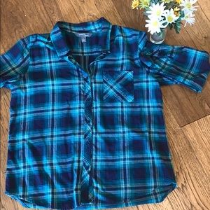 Market&Spruce flannel, sz L